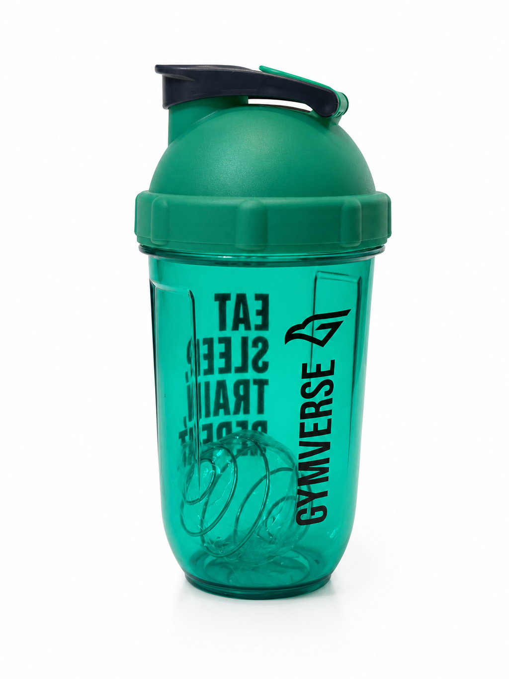 Gymverse Plastic Protein Shaker Bottle - Teal