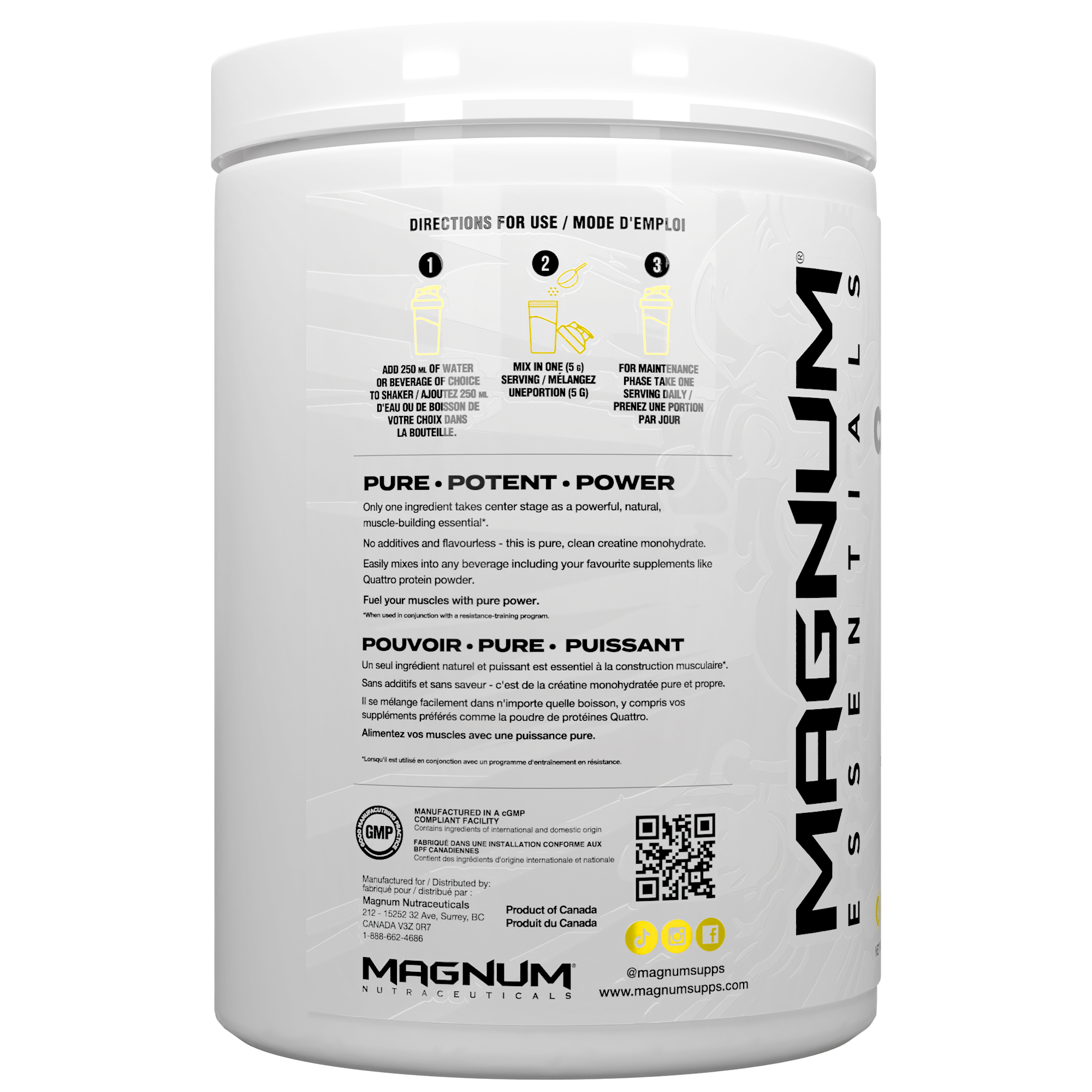 Magnum Creatine – 1000 g (100–200 Servings)-3