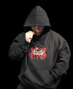 Oversized Embroided Hoodie M