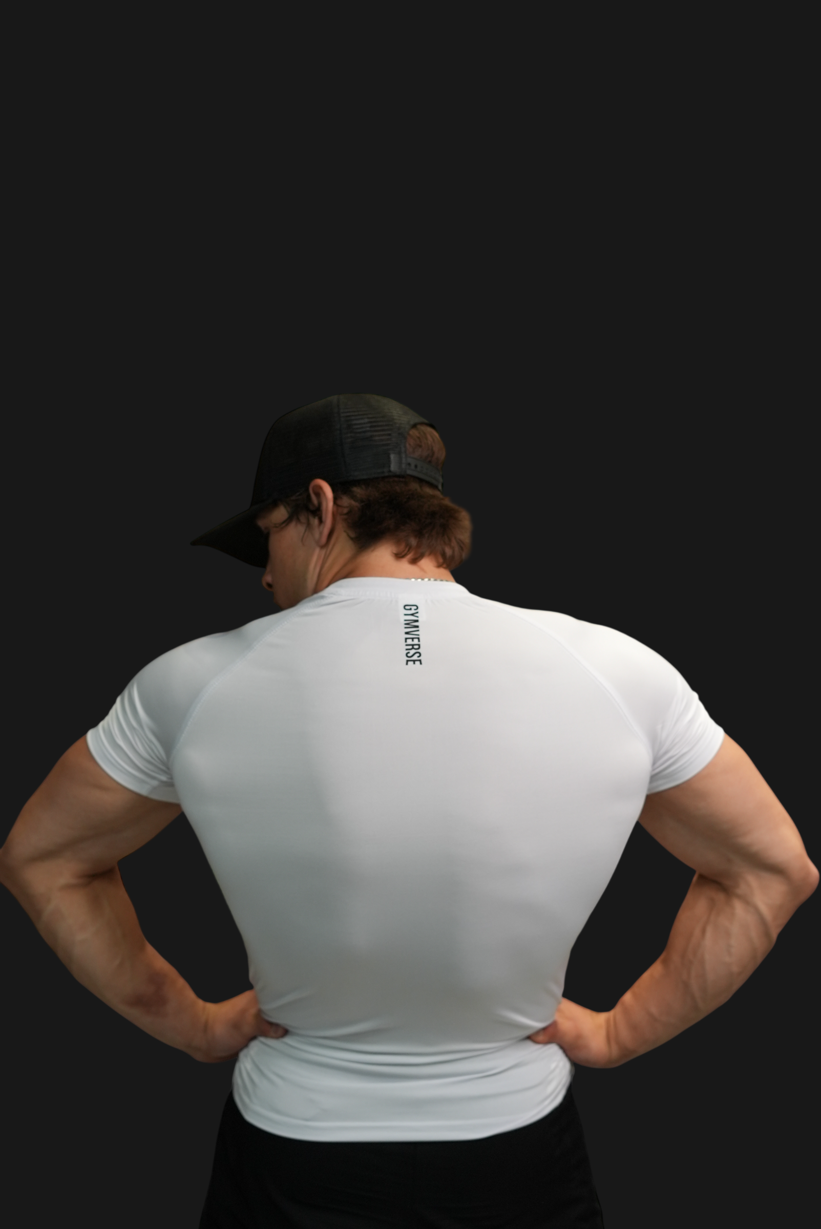 White Compression Tee