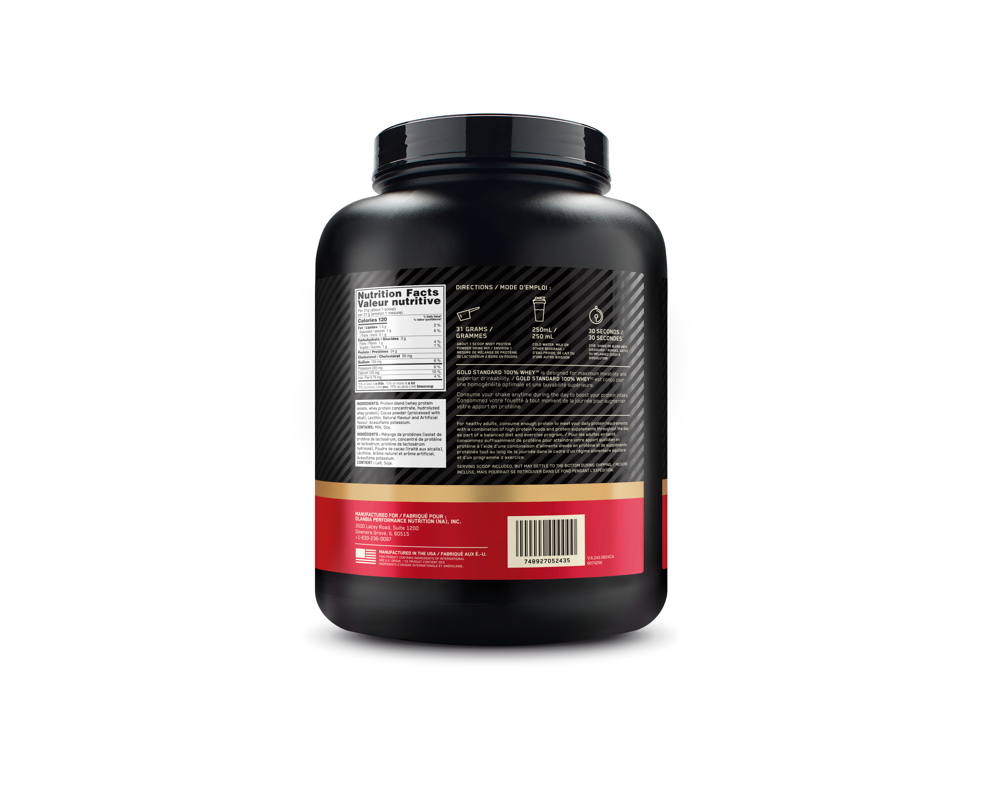 Gold Standard 100% Whey 5lbs