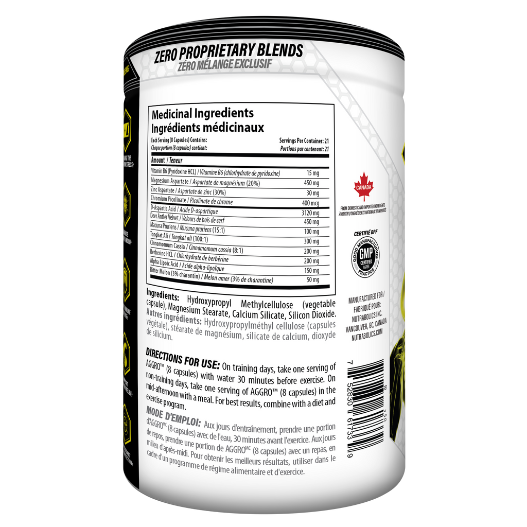 Aggro Pre-Workout Capsules – 168 Capsules