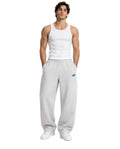GraySweatpantsMaleLeanFrontFullBody