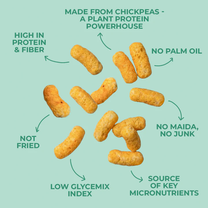 Vegan Protein Puffs : Barbecue