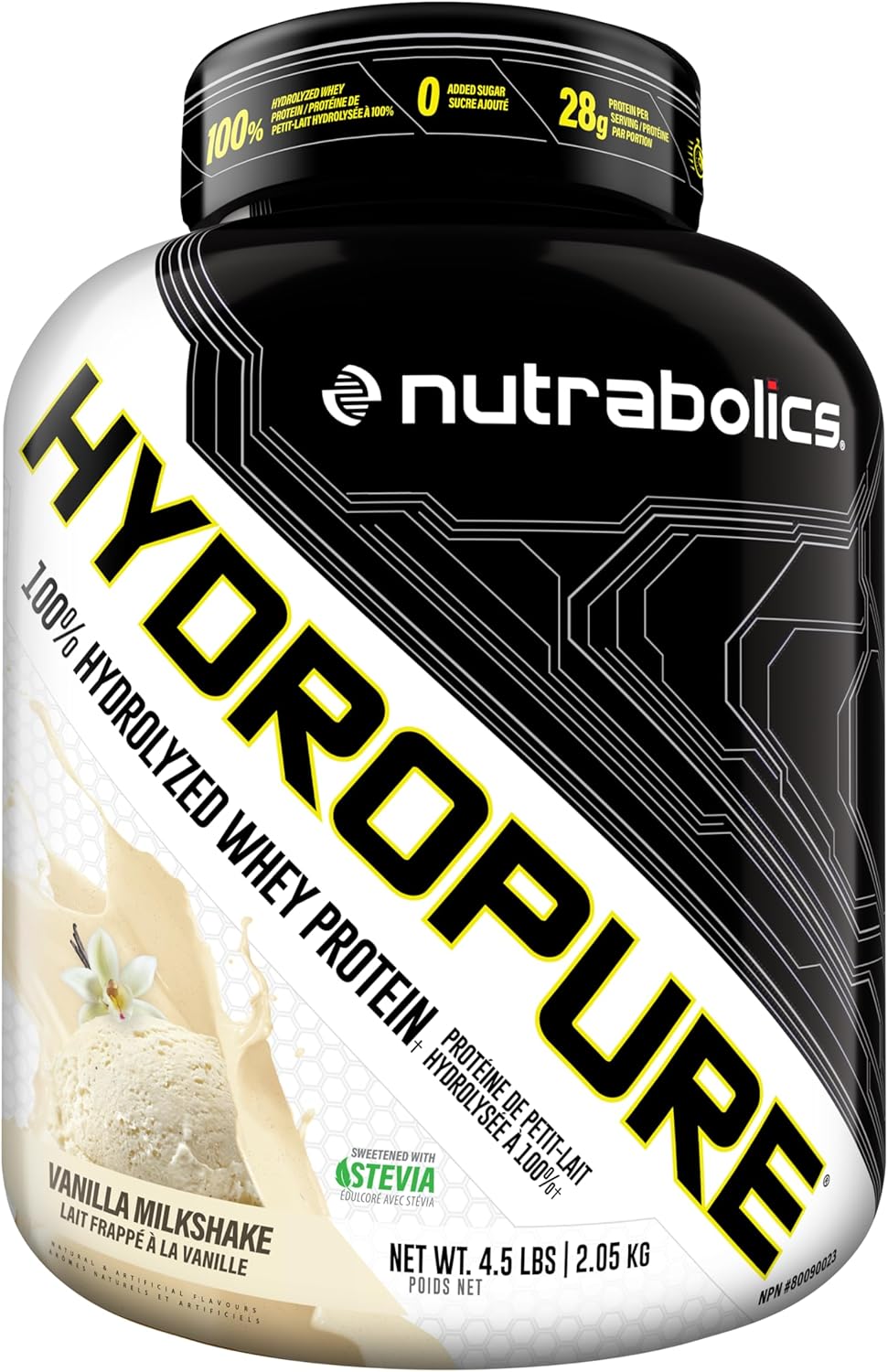 HydroPure 4.5lbs Vanilla Milkshake