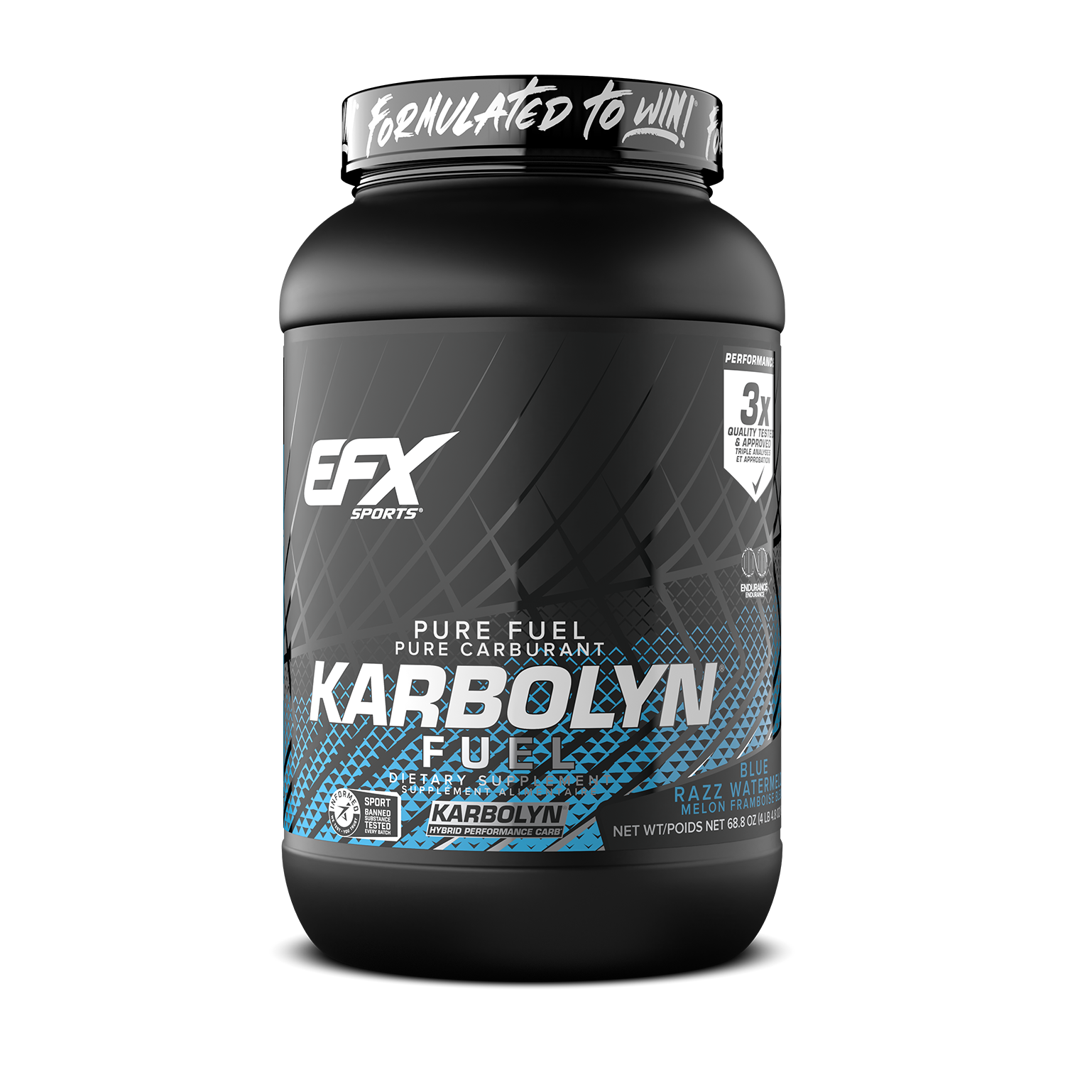 Karbolyn® Advanced Carbohydrate Powder – Blue Razz-Watermelon