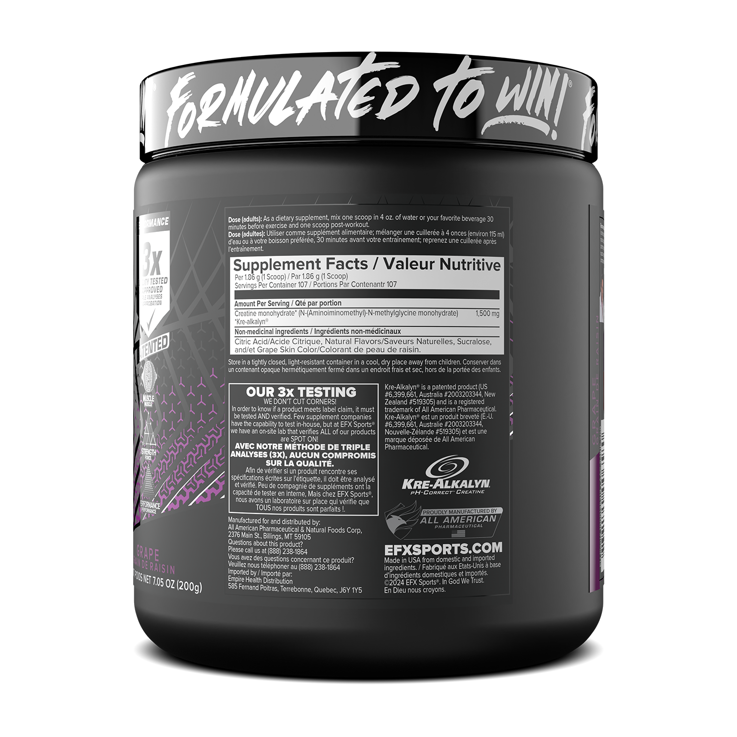 Kre-Alkalyn EFX Powder 200g-4