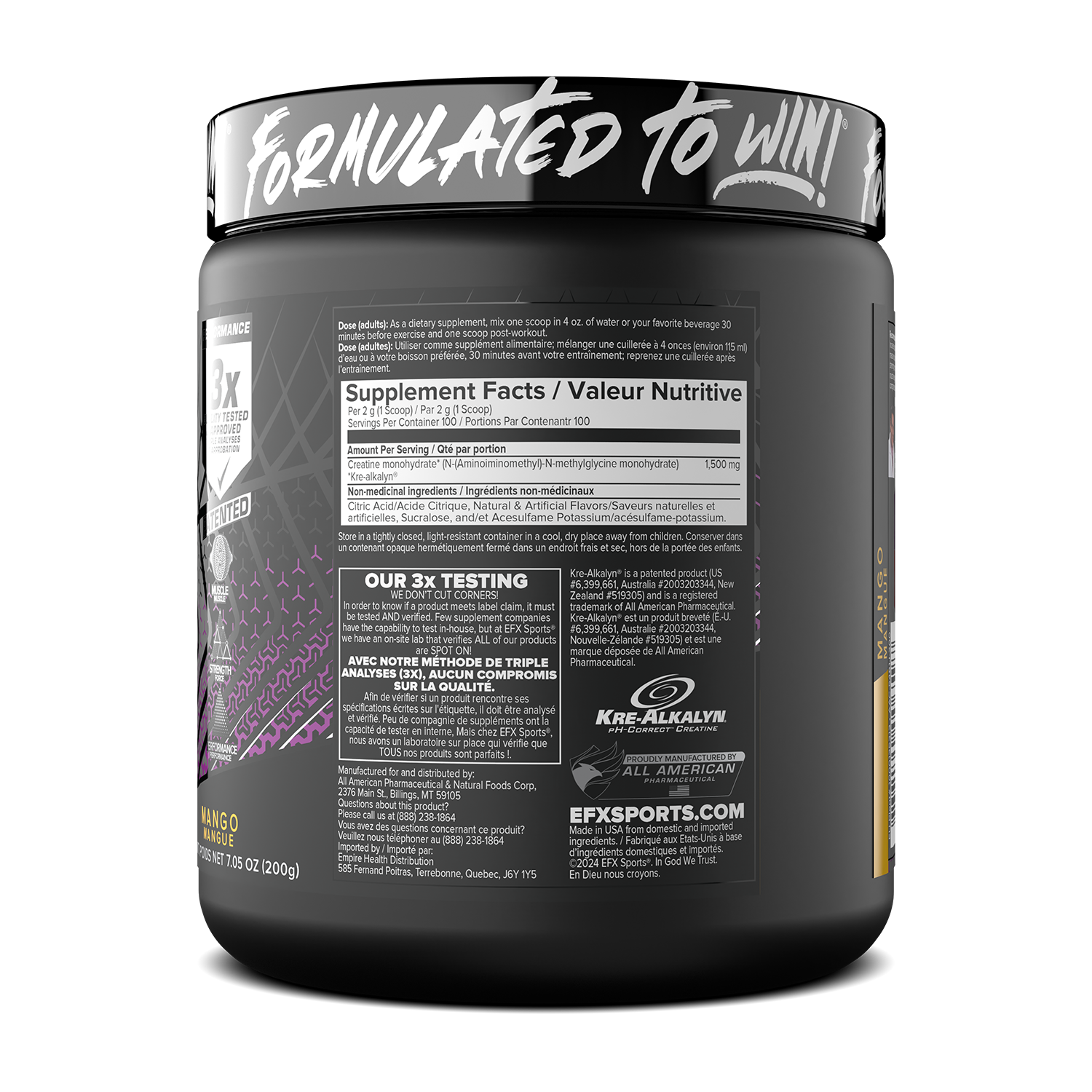 Kre-Alkalyn EFX Powder
