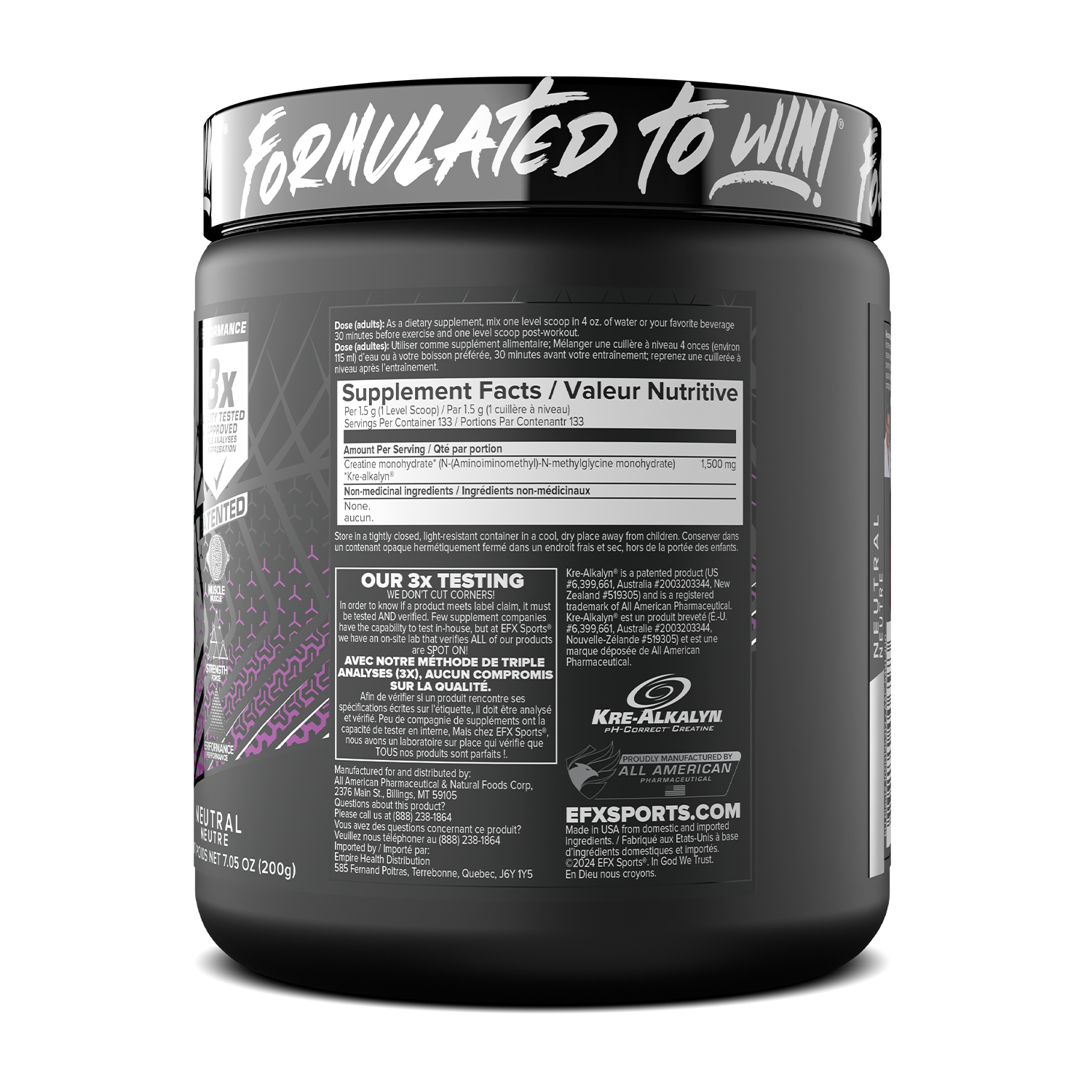Kre-Alkalyn EFX Powder 200g-7