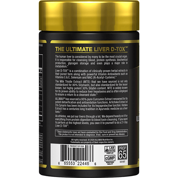 Allmax Liver D-Tox 42Ct