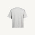 Light Grey Oversized Boxy Tee-2