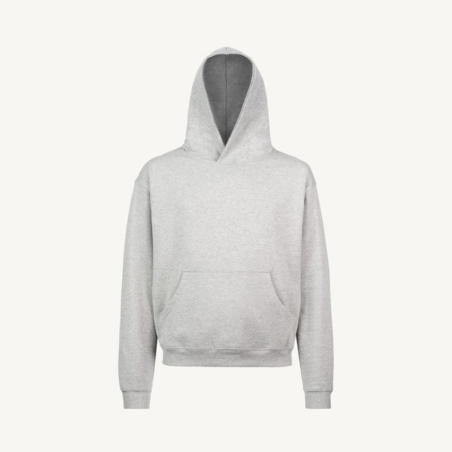 Light Grey Marl Oversized Hoodie