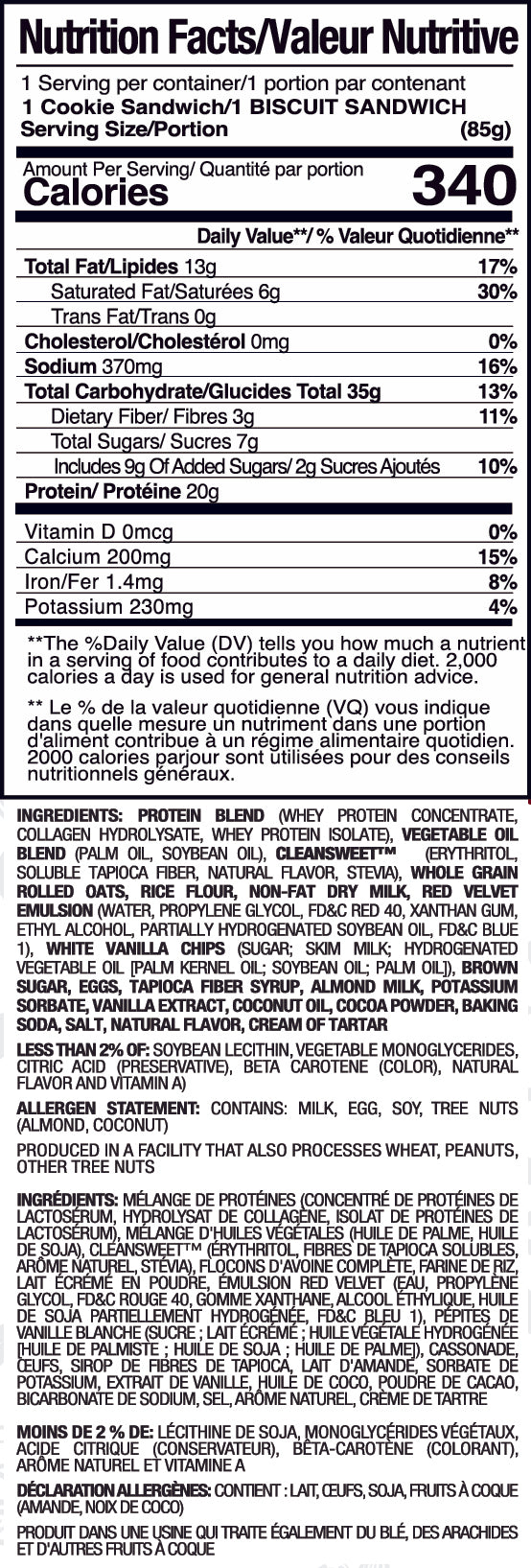 Protein Whoopies 85 g (6/Box)-3