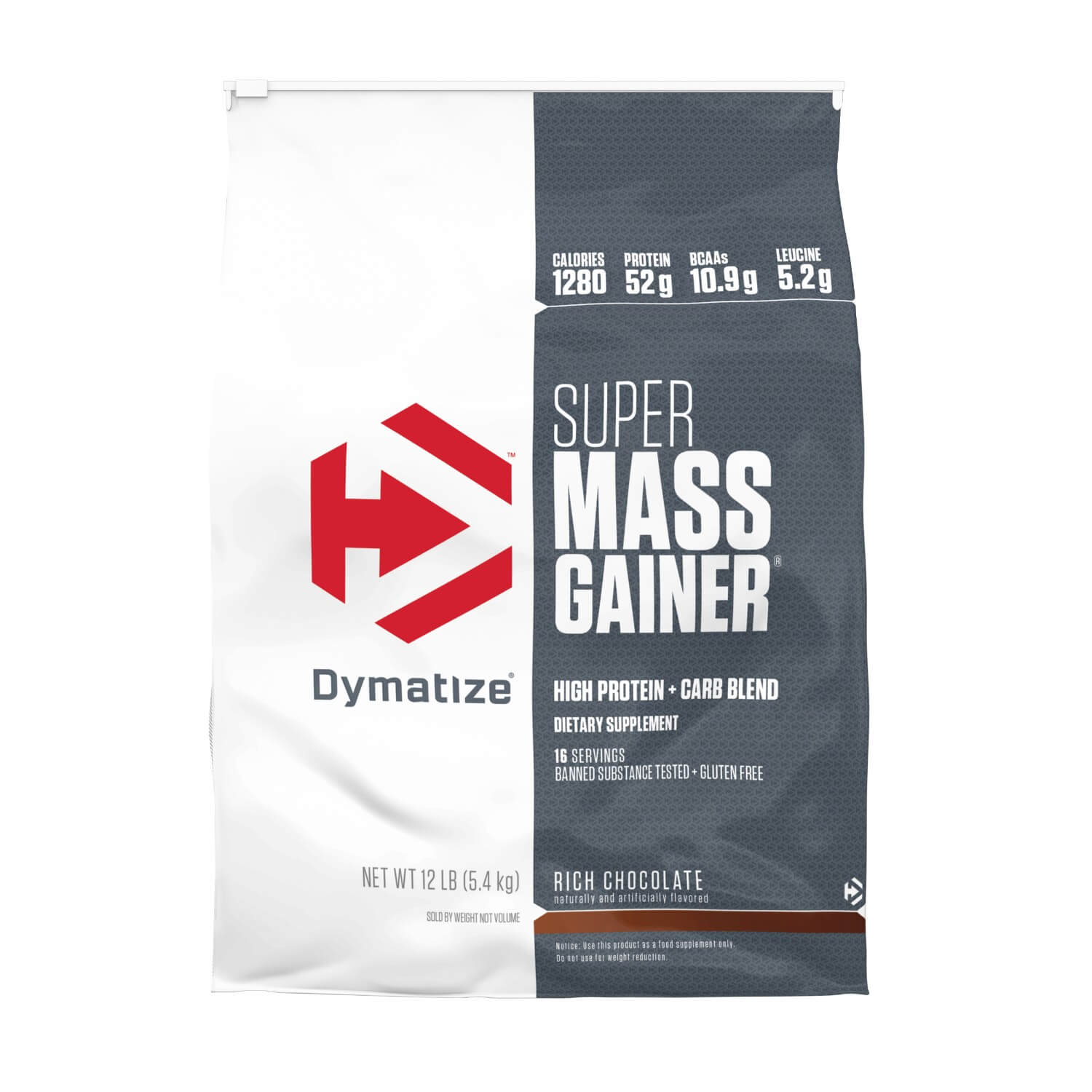 Dymatize Mass Gainer  Flavour: Vanilla Container Size: 12 lbs