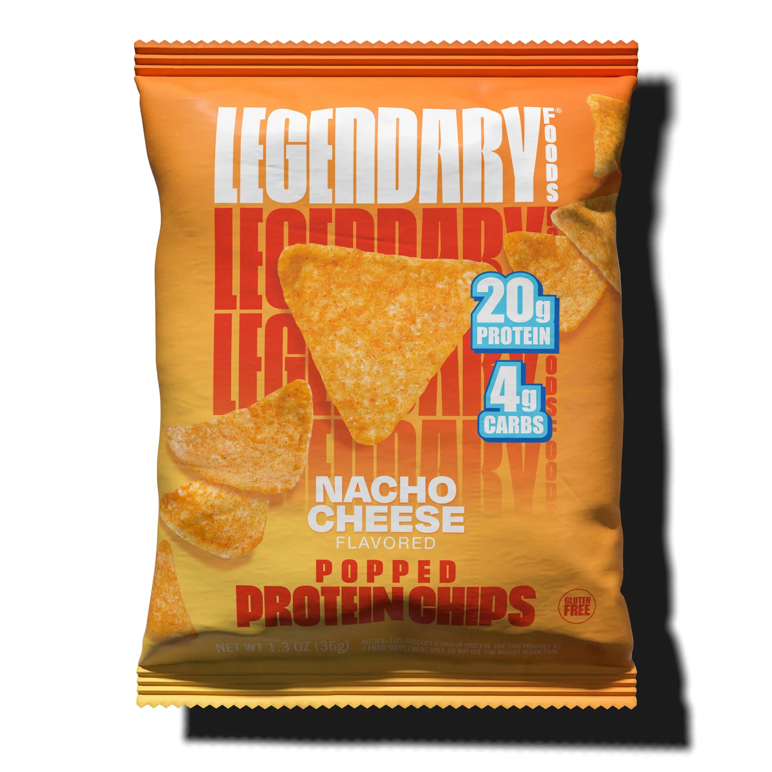 Legendary Foods Protein Chips - Nacho Cheese