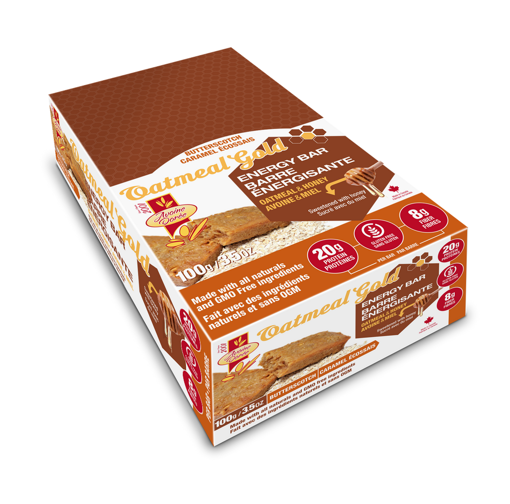 Oatmeal Gold Energy Bar 100g (12 Bars per Box)