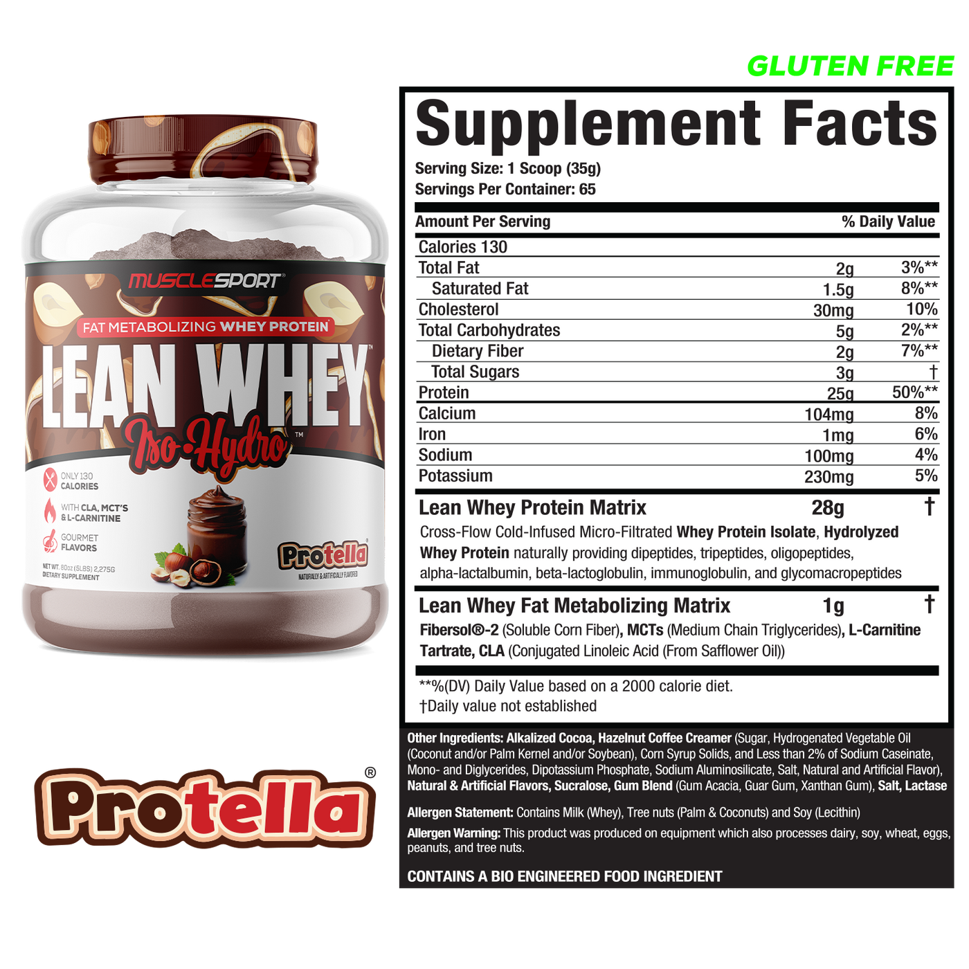 Lean Whey 5lbs Protella
