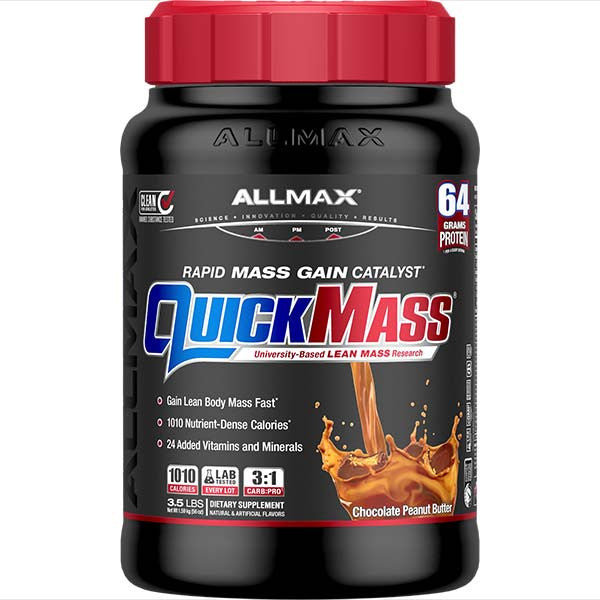 Allmax Quickmass 10lbs Chocolate Peanut Butter
