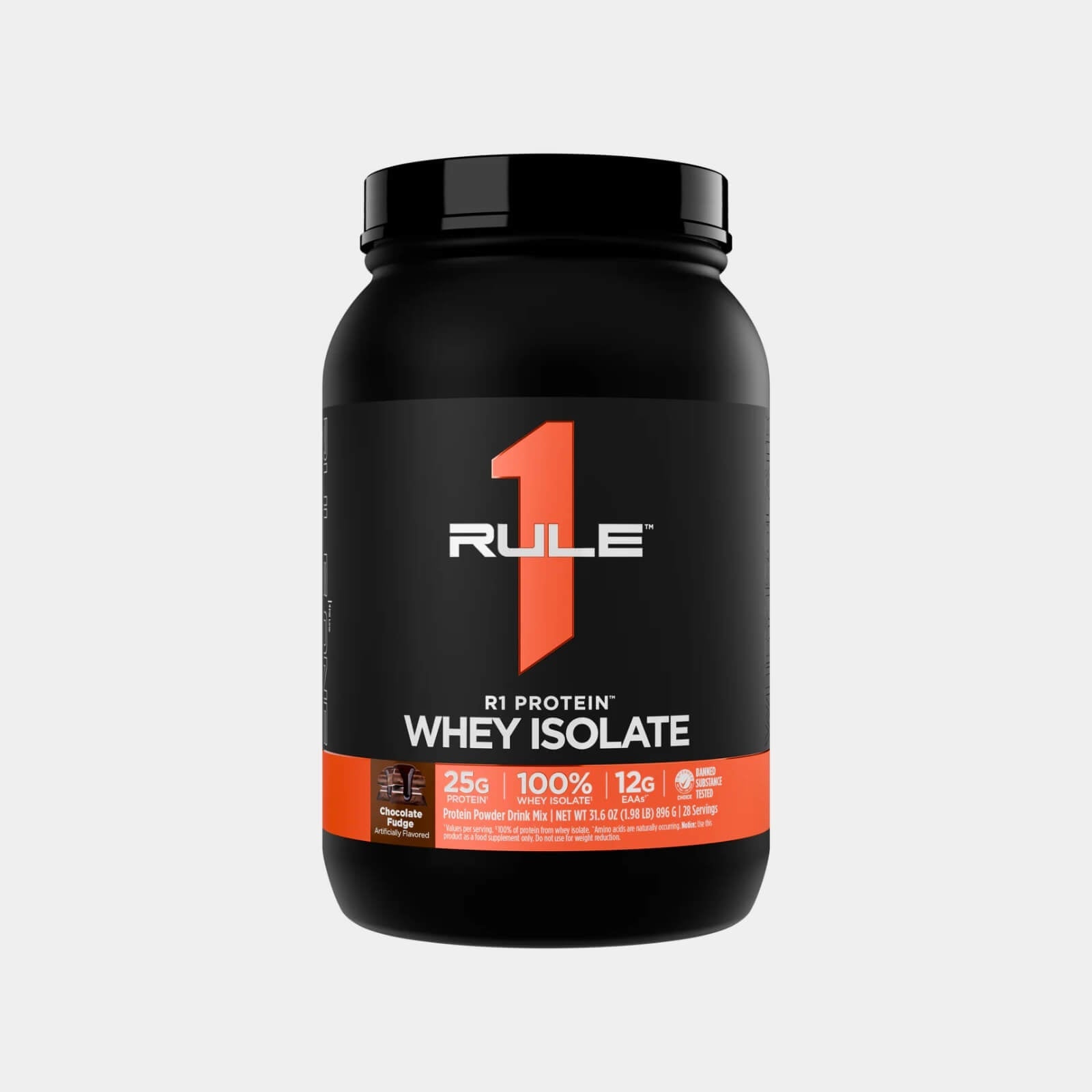 R1 Whey Isolate 2lbs Chocolate Fudge