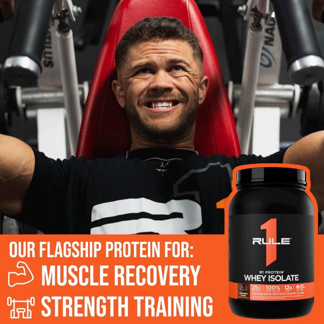 R1 Whey Isolate 2lbs Chocolate Fudge