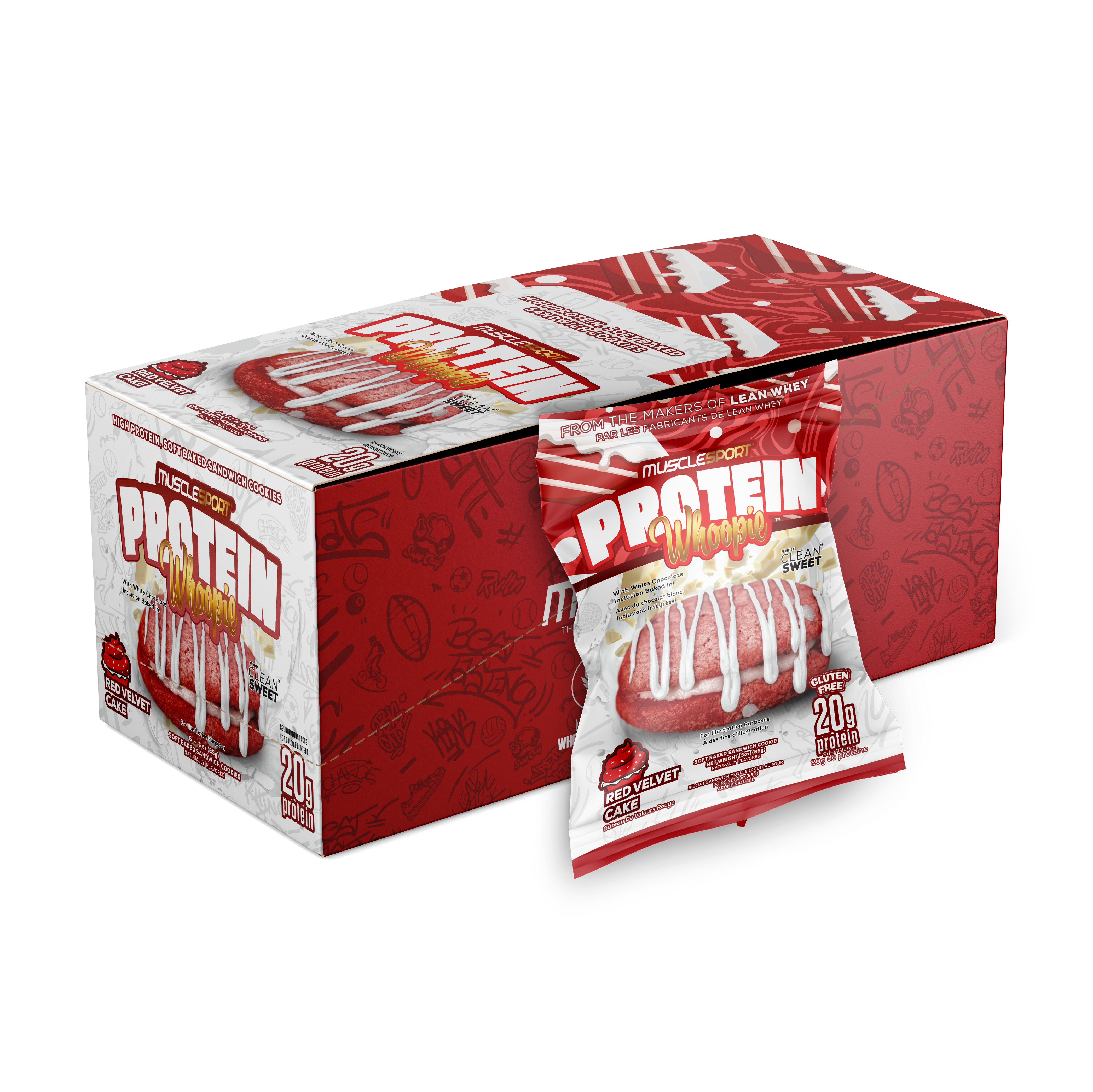 Protein Whoopies 85 g (6/Box)