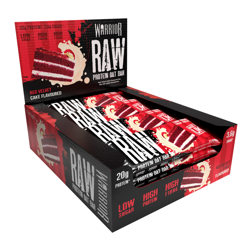 Warrior RAW Bar Red Velvet Cake
