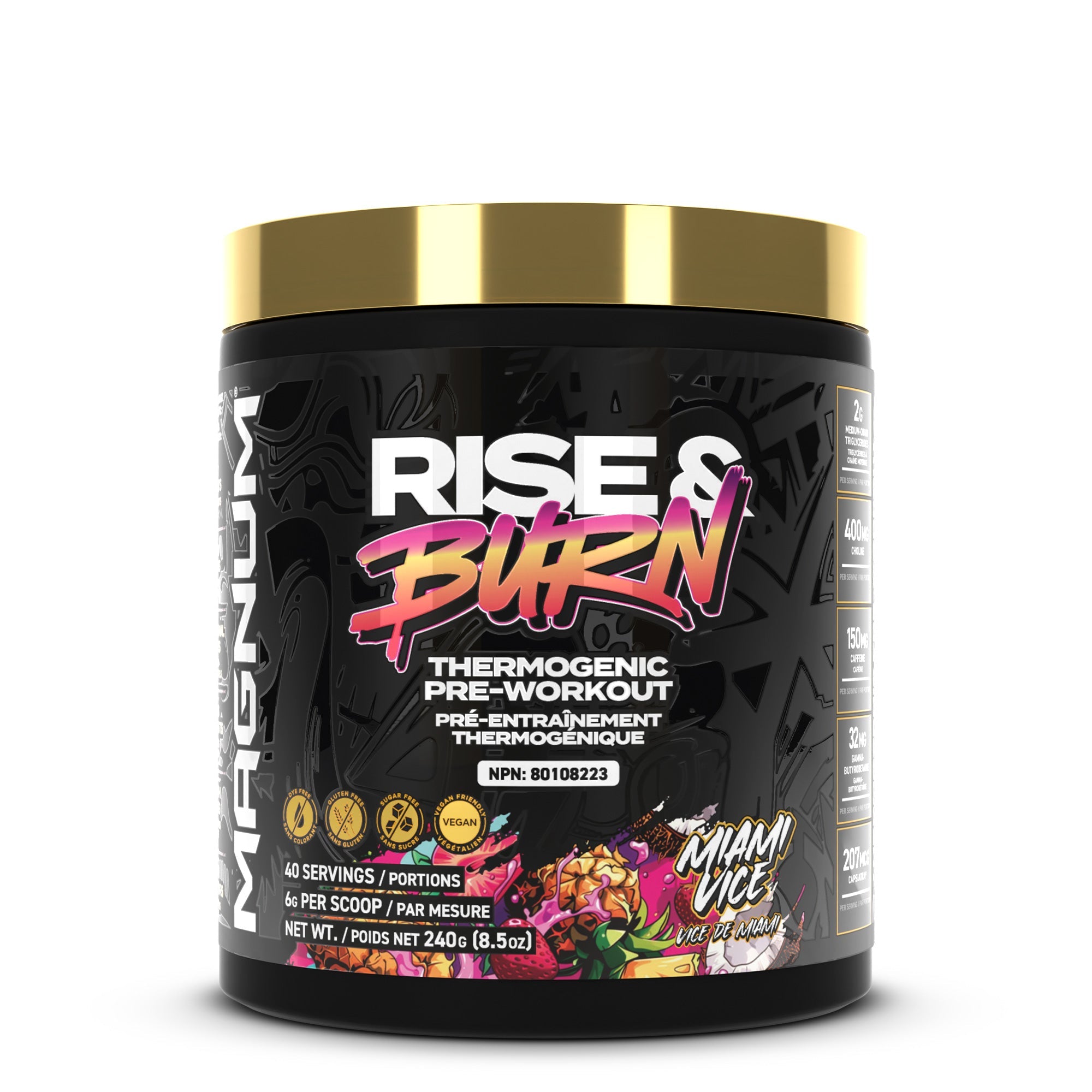 Rise & Burn 40 Serv