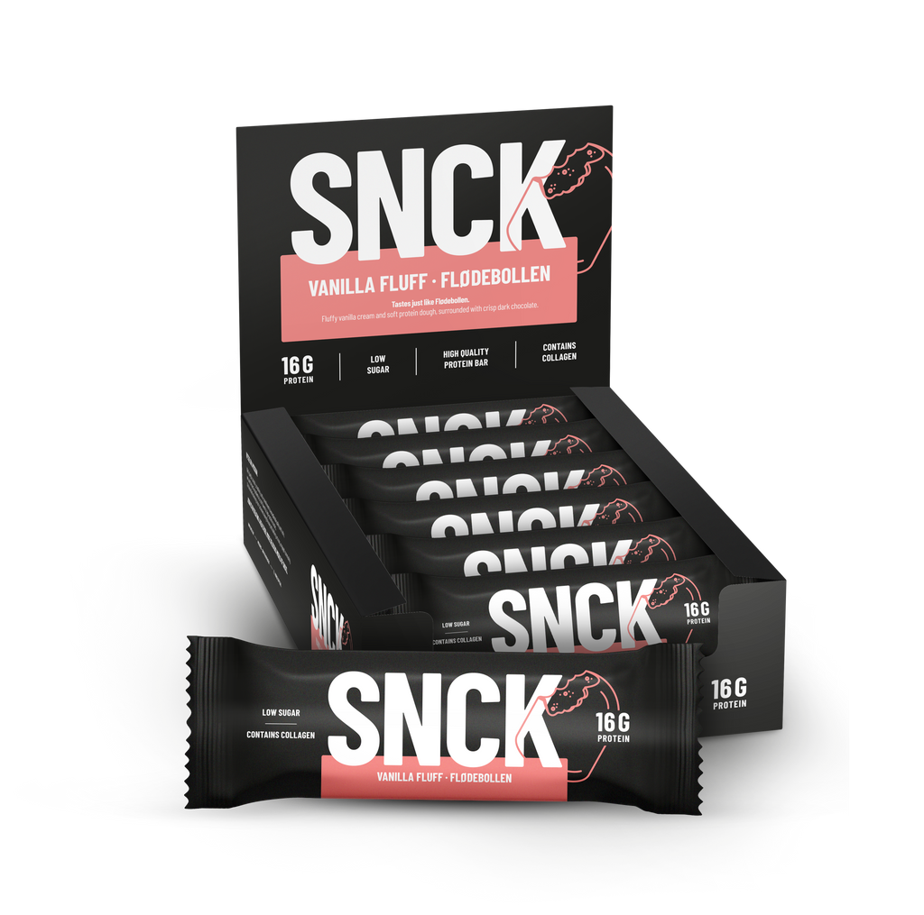 SNCK Protein Bar Vanilla Fluff