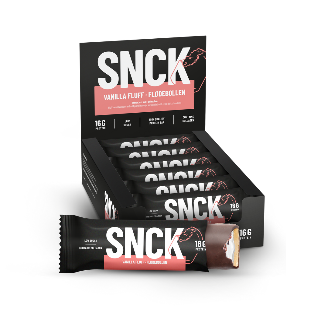SNCK Protein Bar Vanilla Fluff