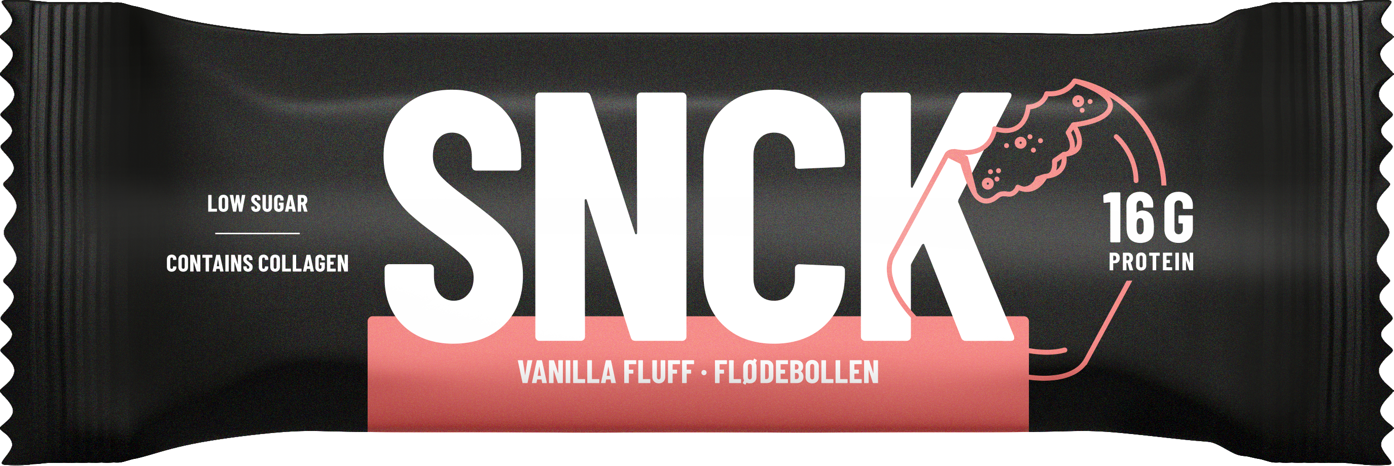 SNCK Protein Bar – Vanilla Fluff (12/box)-5