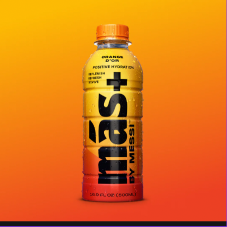 Mas+ Hydration By Messi - Orange