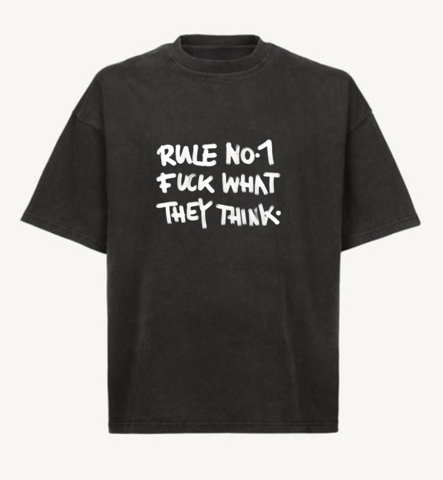 Rule N0.1 Oversized Boxy Tee