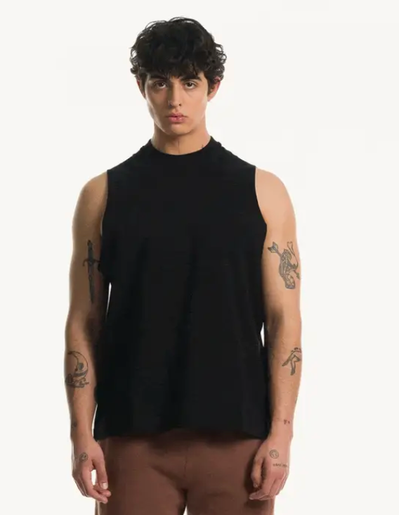 Kaaylo Essential Mock Neck Tank