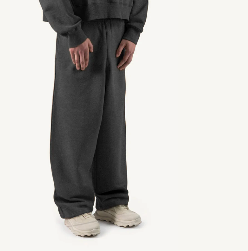 Kaaylo Charcoal Baggy Sweatpants