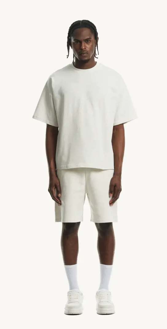 Kaaylo Vintage White Boxy Tee