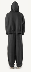 Kaaylo Charcoal Baggy Sweatpants