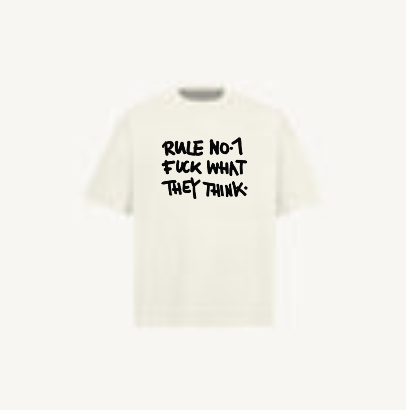 Rule N0.1 Oversized Boxy Tee