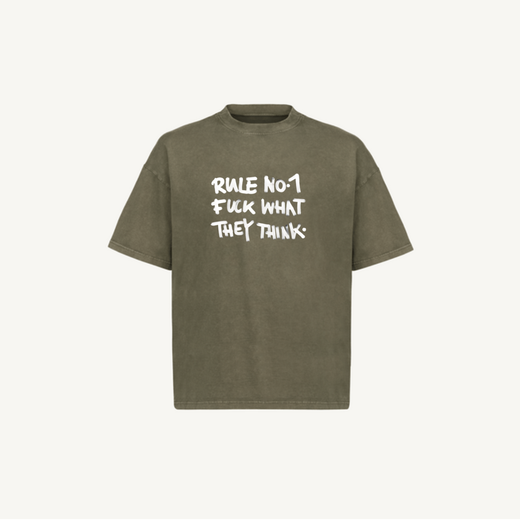 Rule N0.1 Oversized Boxy Tee
