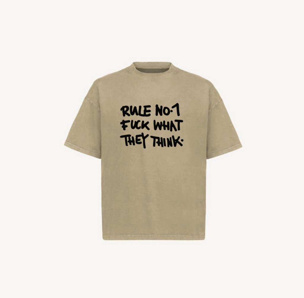 Rule N0.1 Oversized Boxy Tee