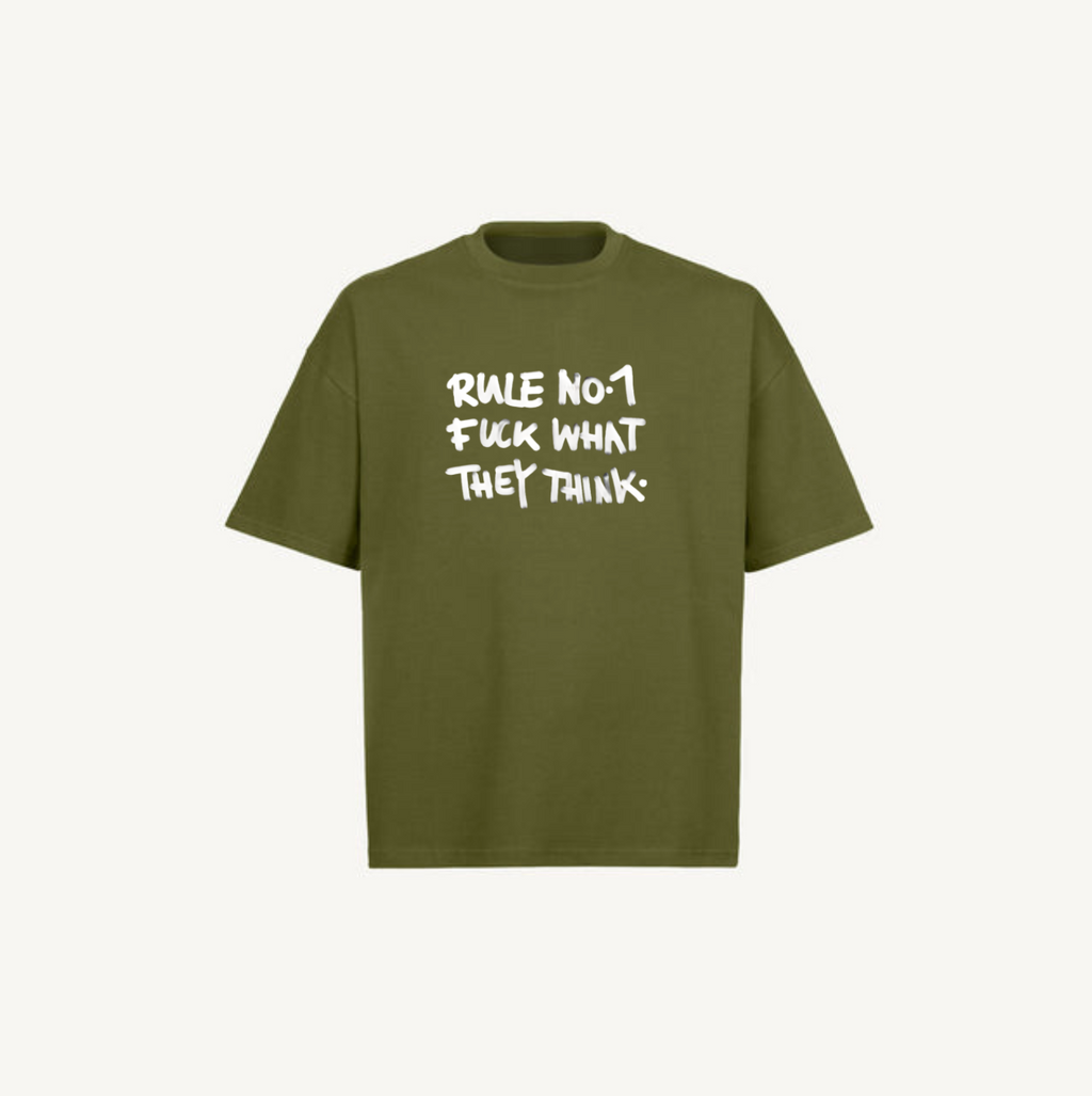 Rule N0.1 Oversized Boxy Tee