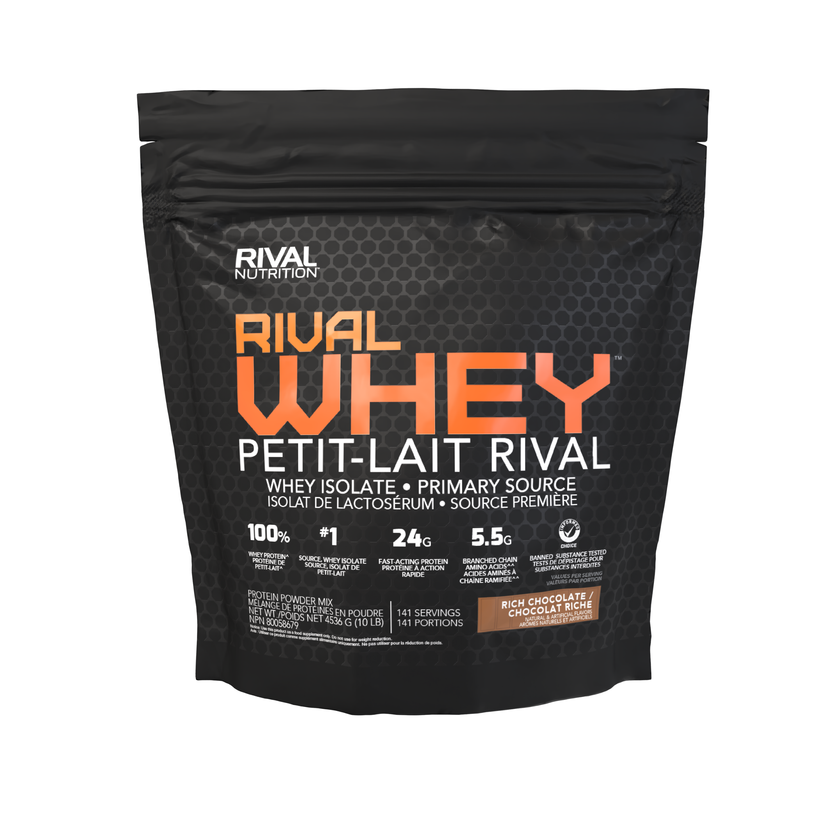 Rival Whey Protein – 10 lbs