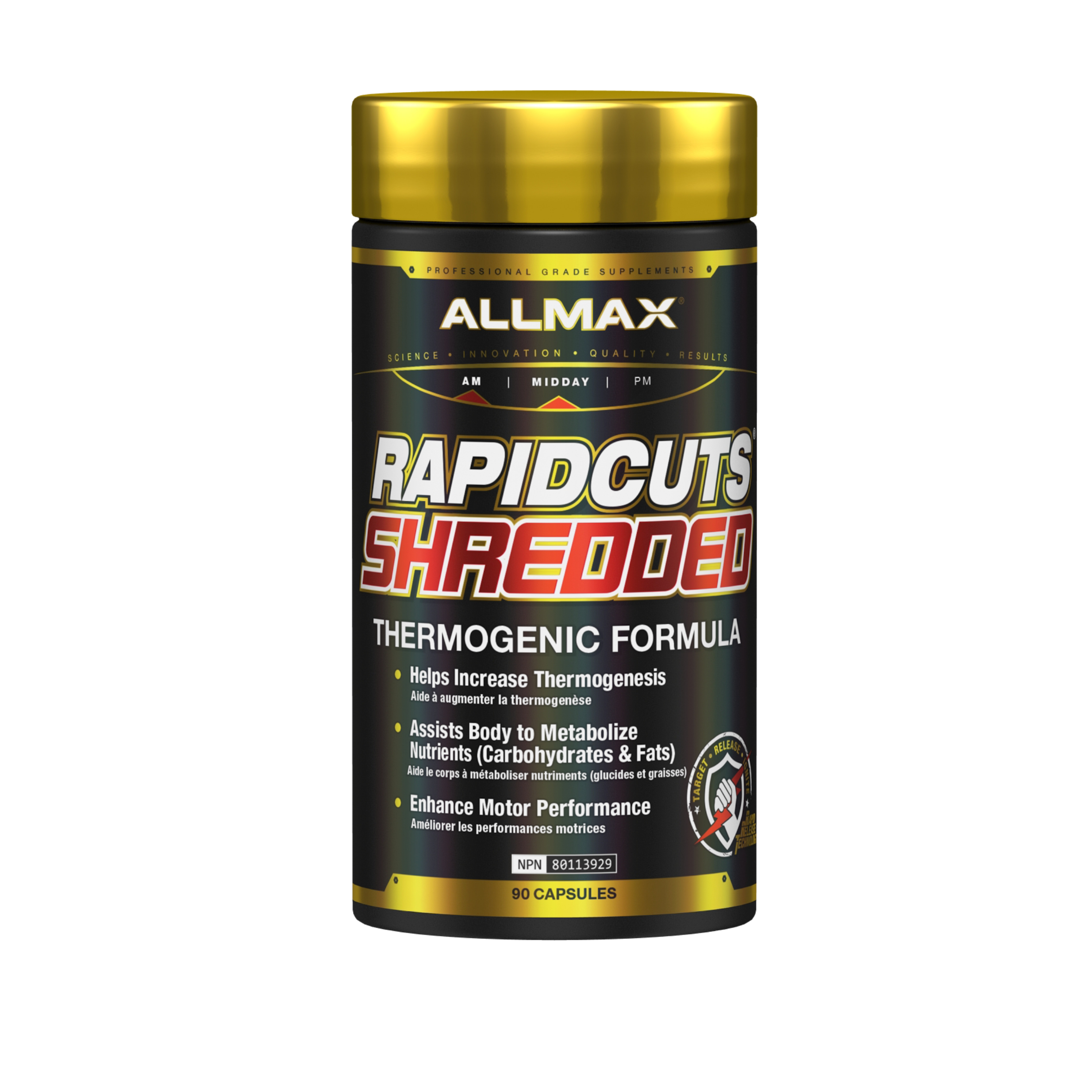Allmax Rapidcuts Shredded 90ct