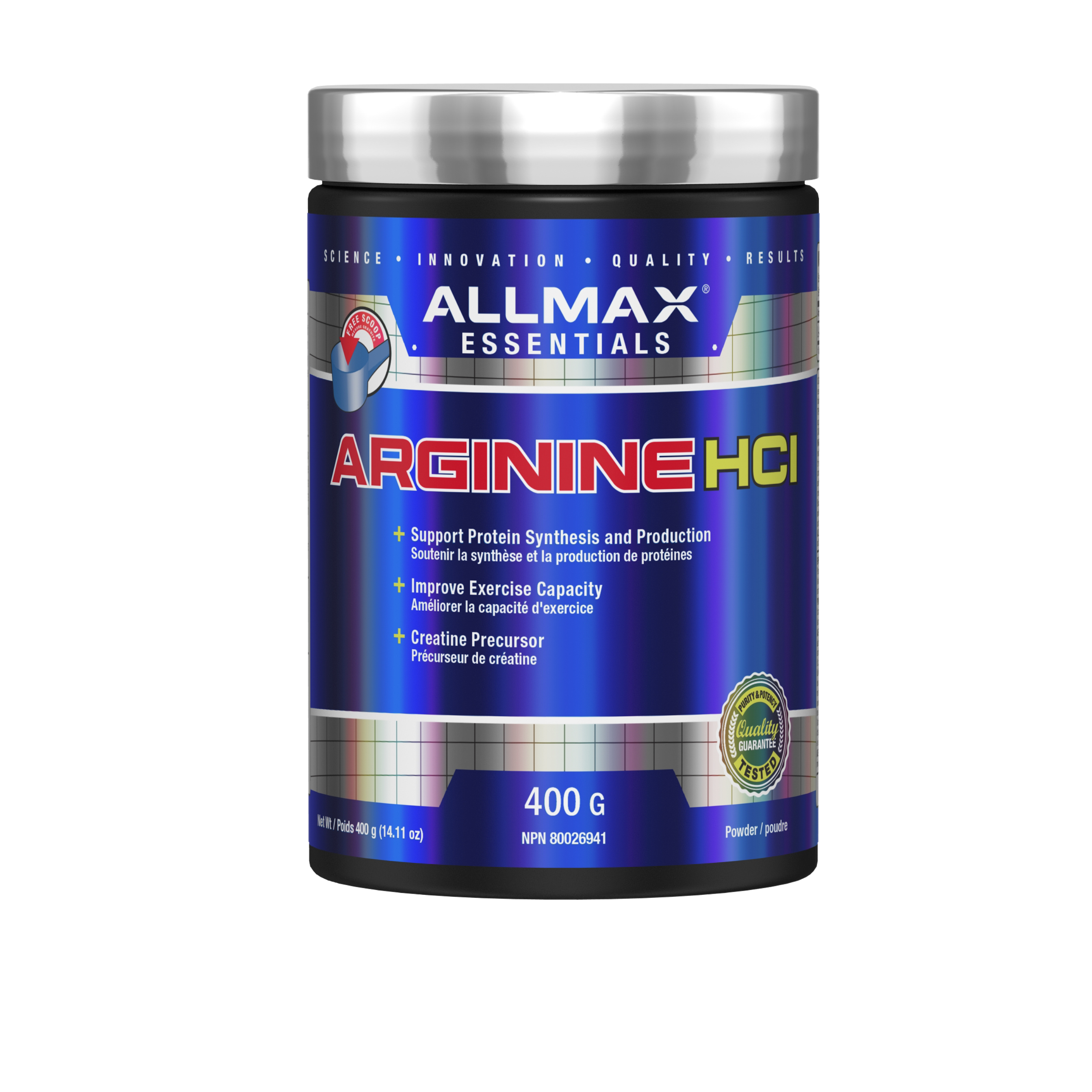 Allmax Arginine HCL 400g