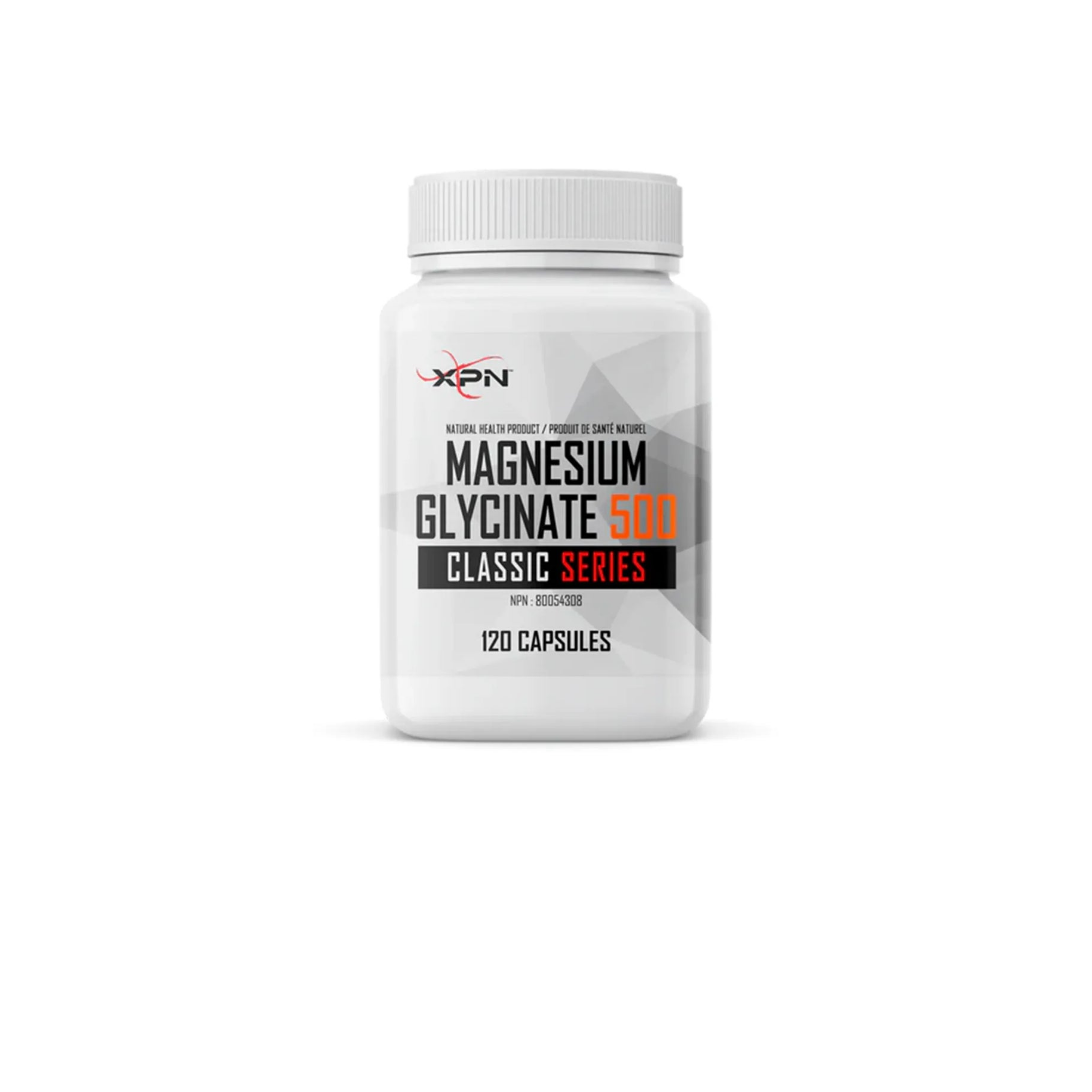 XPN MG Glycinate 500 120 Capsules