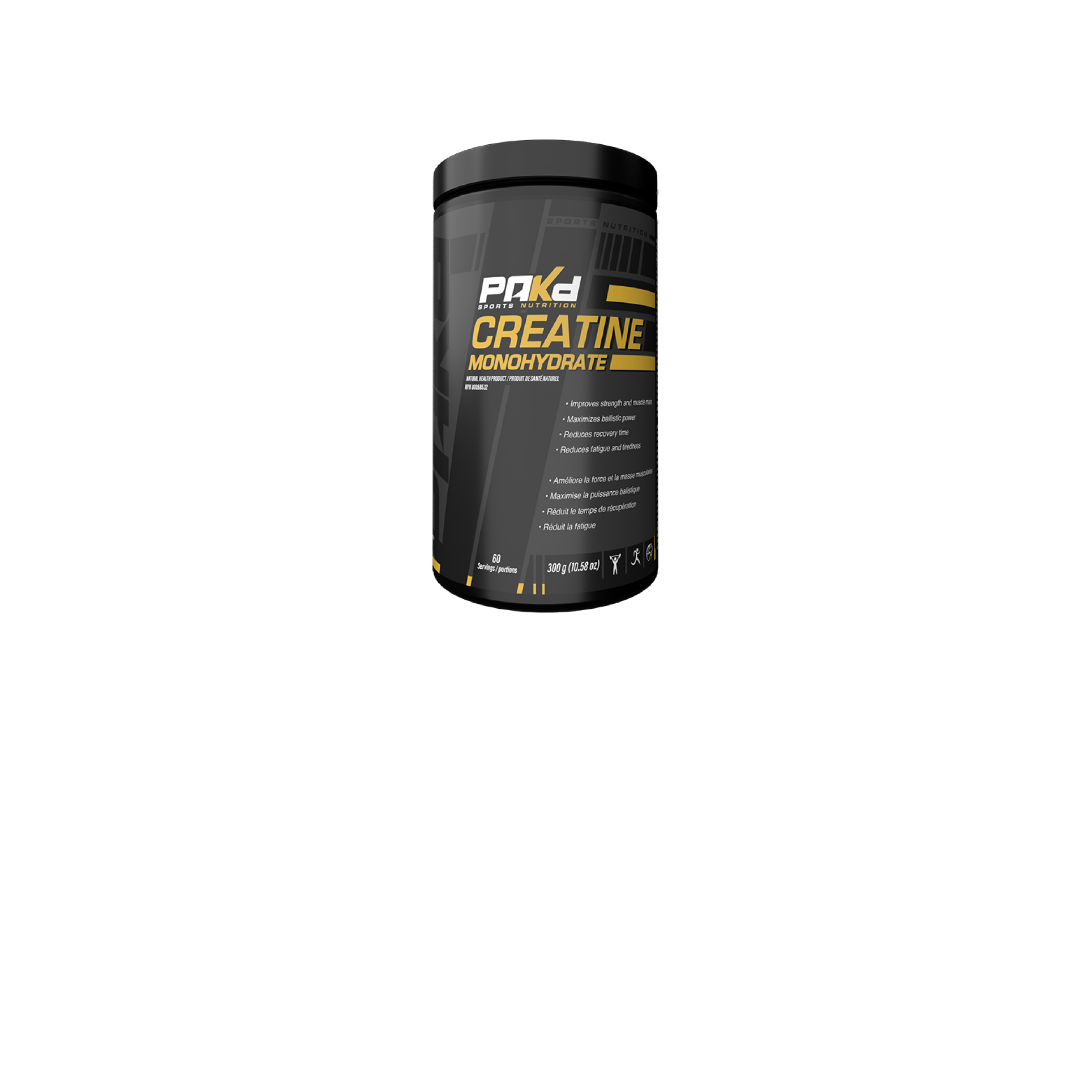 PAKD Creatine Monohydrate 300g