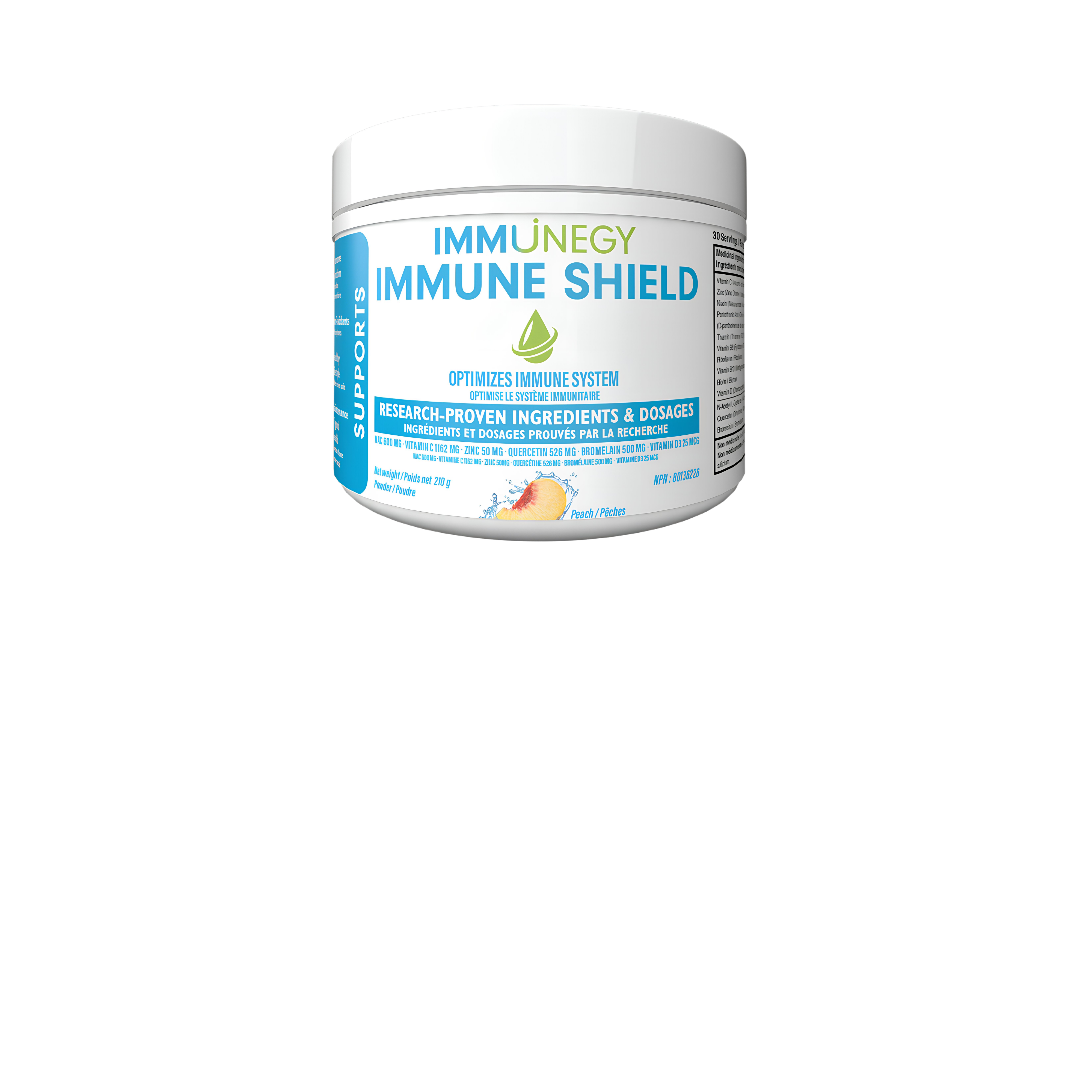 Immune Shield – Peach (30 Servings)