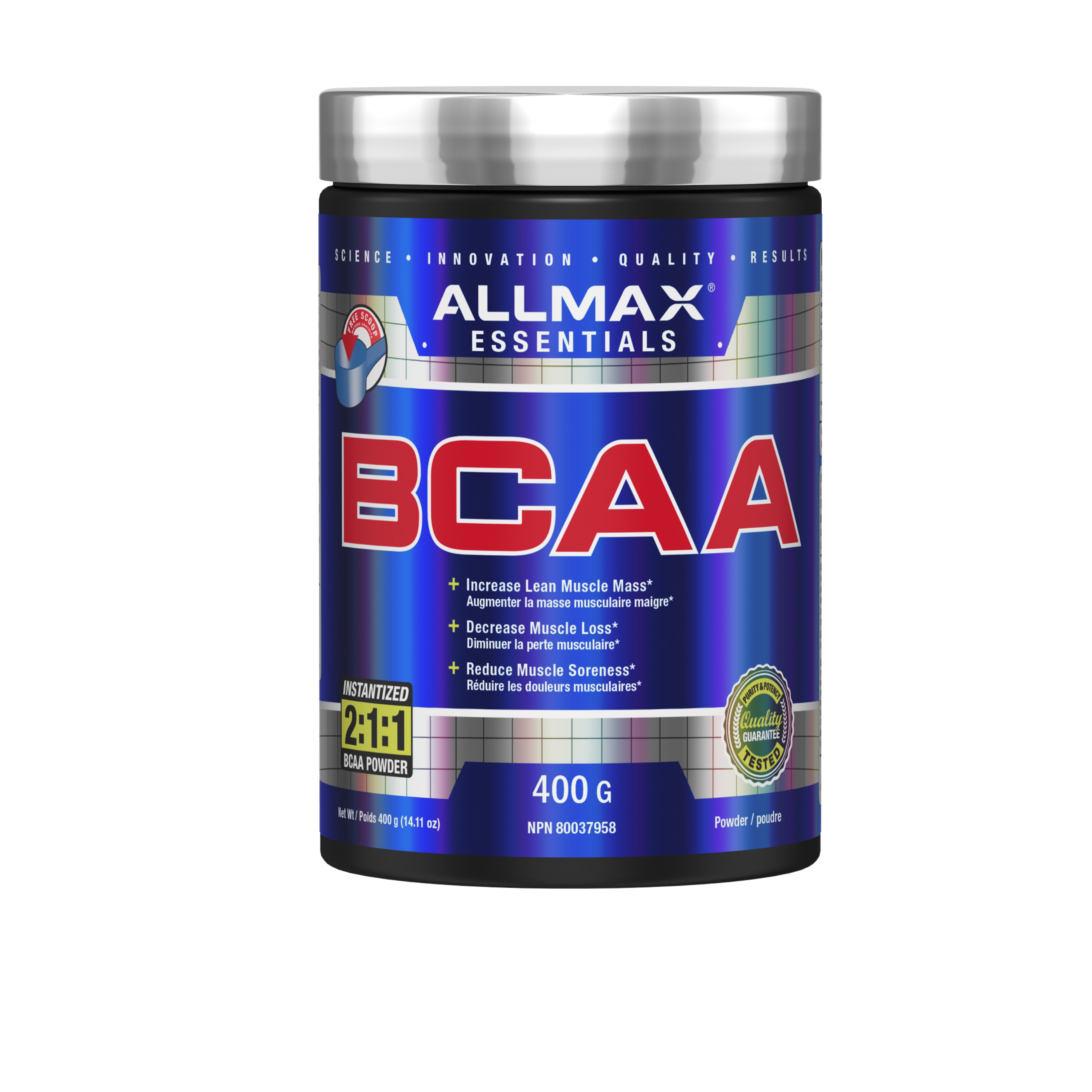 Allmax BCAA 2:1:1 - 400g
