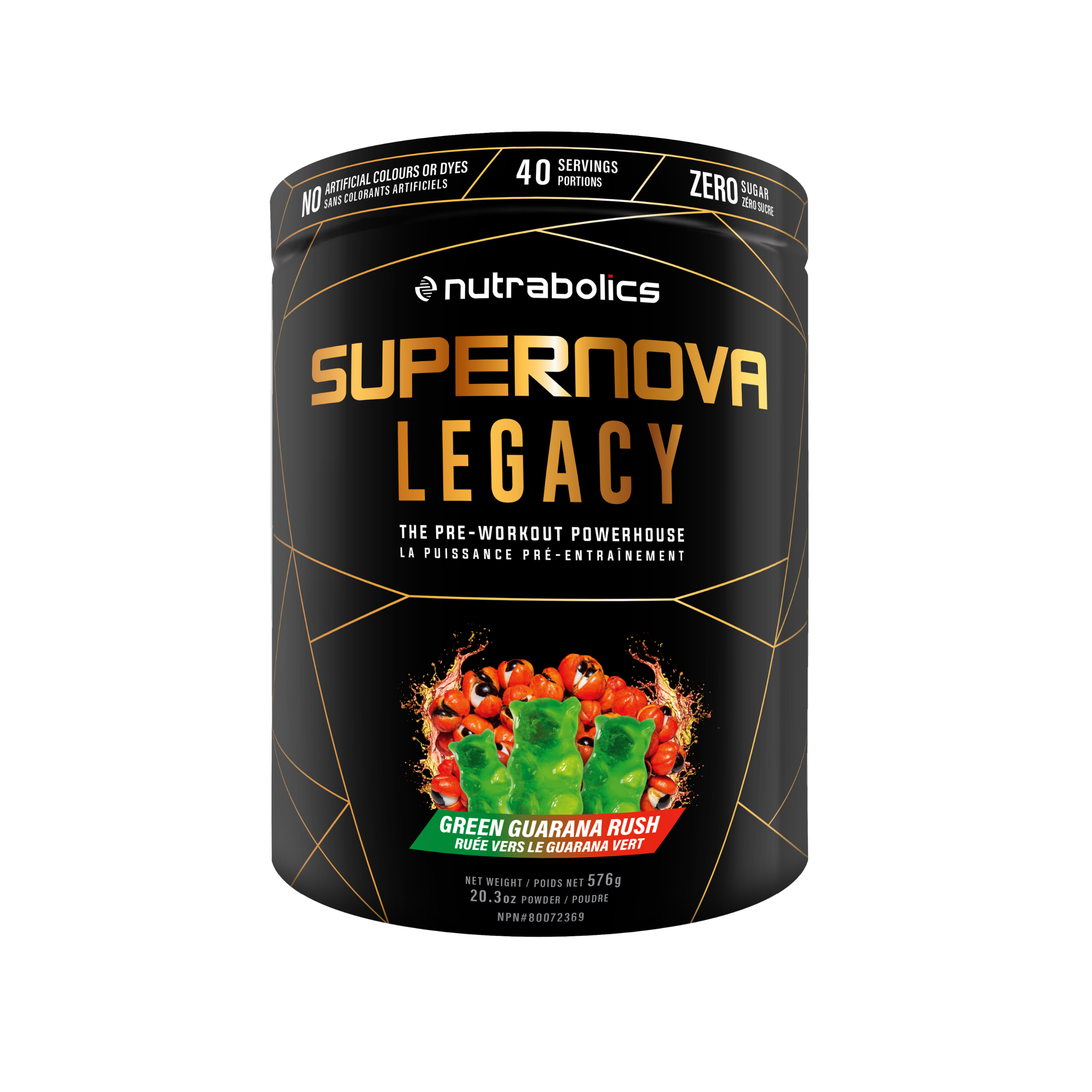 Supernova LEGACY 40srv (576g) Green Guarana Rush