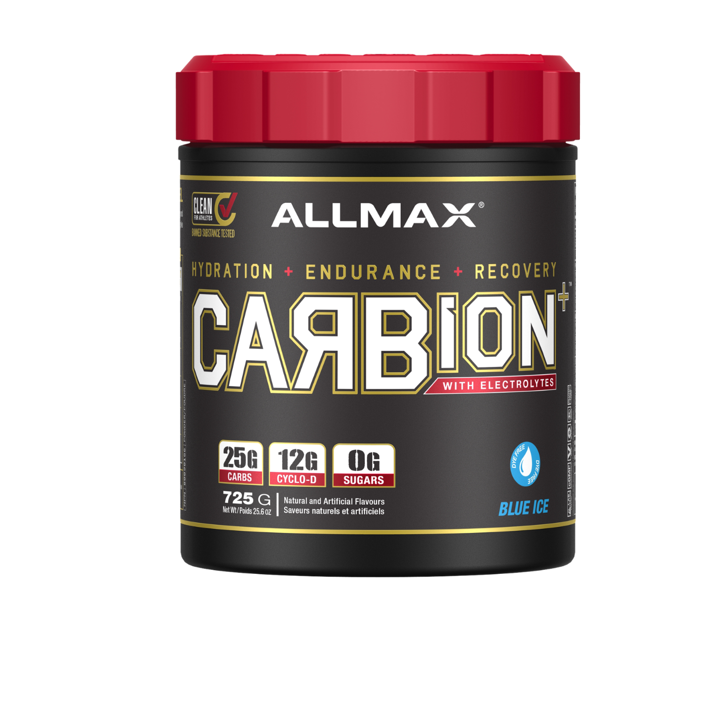 Allmax CarbION+ Electrolyte Hydration Drink – 725g