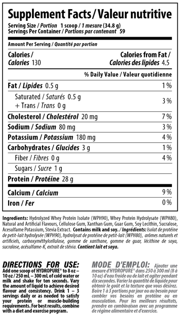 HydroPure 4.5lbs